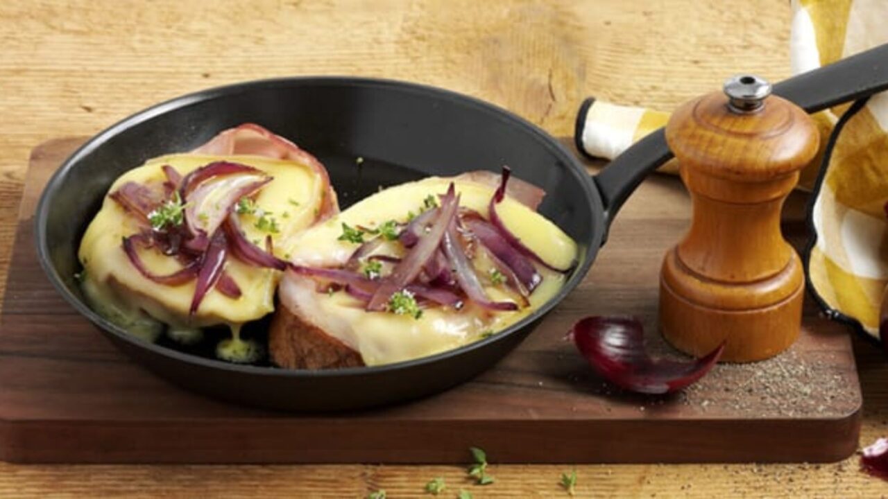 Receita de Raclette com Crostas de Cebola Roxa: Uma Delícia Fácil de ...